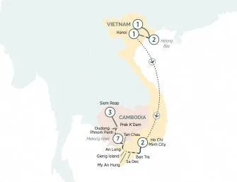 Карта круиза