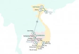 Карта круиза