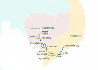 Карта круиза