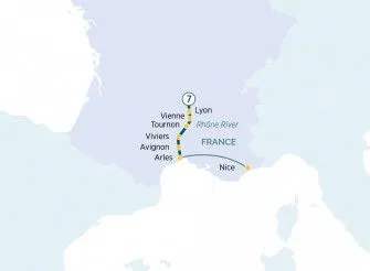 Карта круиза