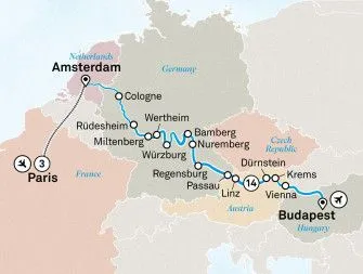 Карта круиза