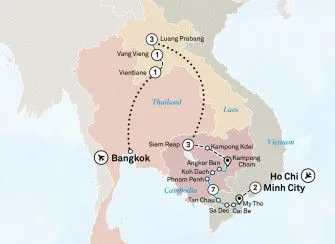 Карта круиза