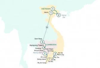 Карта круиза