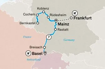 Карта круиза