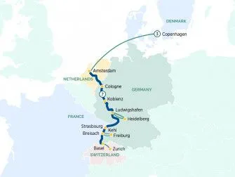 Карта круиза