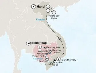 Карта круиза