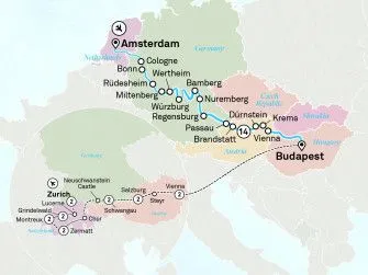 Карта круиза