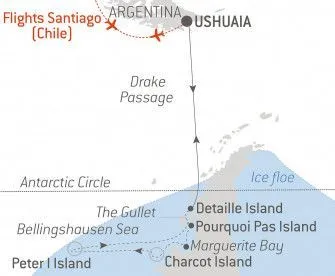 Карта круиза