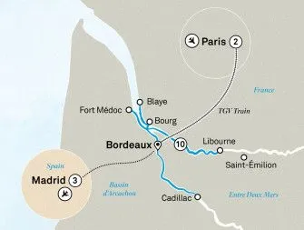 Карта круиза