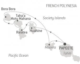 Карта круиза