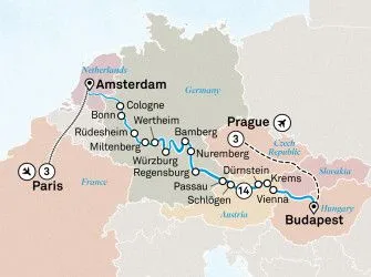 Карта круиза