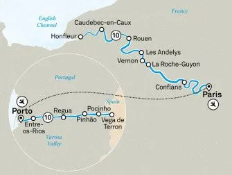 Карта круиза