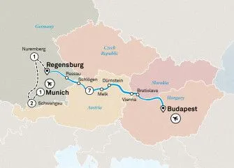 Карта круиза