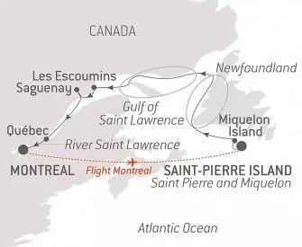 Карта круиза