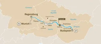 Карта круиза