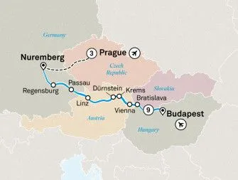 Карта круиза