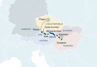 Карта круиза