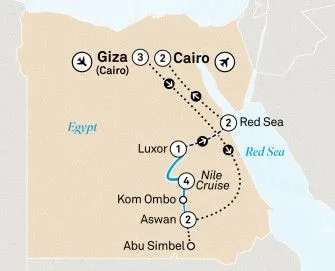 Карта круиза