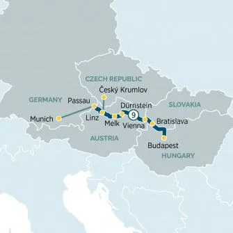 Карта круиза