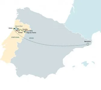 Карта круиза