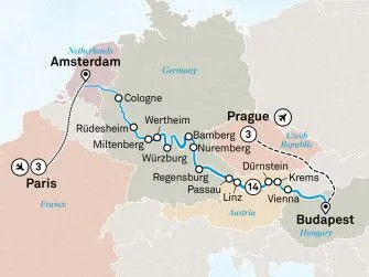 Карта круиза