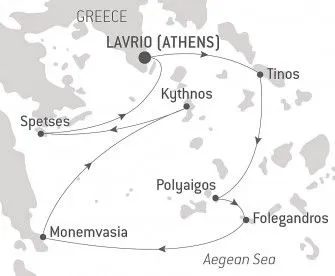 Карта круиза