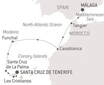 Карта круиза