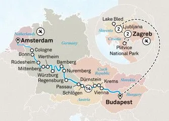 Карта круиза