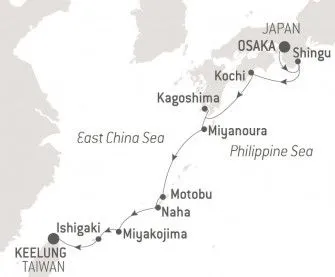 Карта круиза