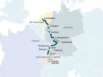 Карта круиза