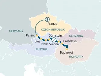 Карта круиза