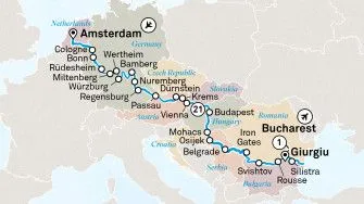 Карта круиза