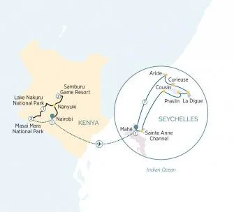 Карта круиза