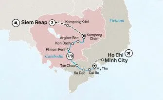 Карта круиза