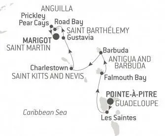 Карта круиза