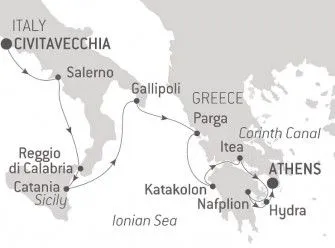 Карта круиза