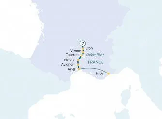 Карта круиза