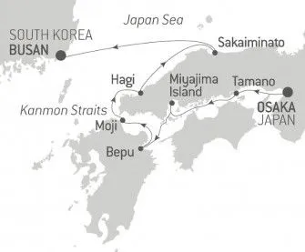 Карта круиза