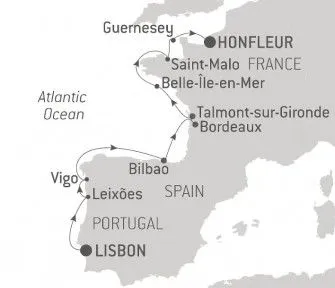 Карта круиза