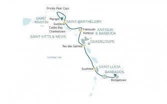 Карта круиза