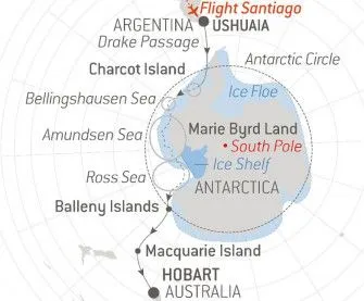 Карта круиза