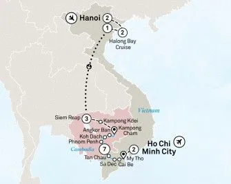 Карта круиза