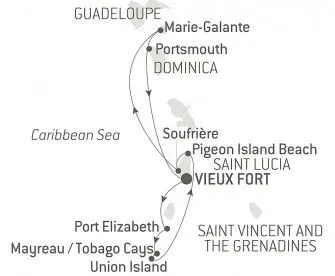 Карта круиза