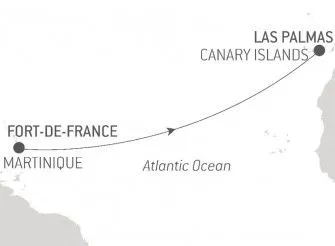 Карта круиза