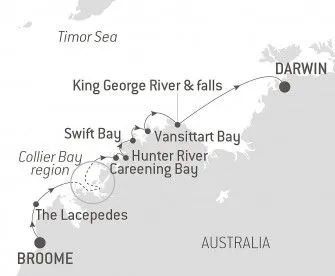 Карта круиза