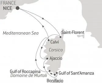 Карта круиза