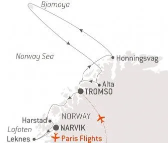 Карта круиза