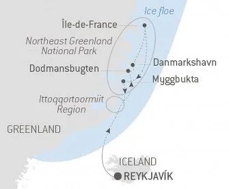 Карта круиза