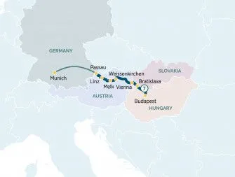 Карта круиза