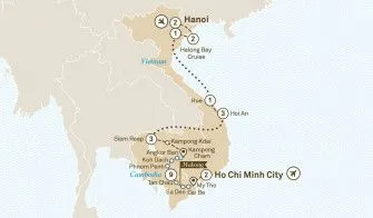 Карта круиза